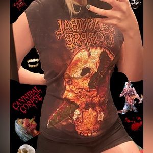 Cannibal Corpse sleeveless t shirt